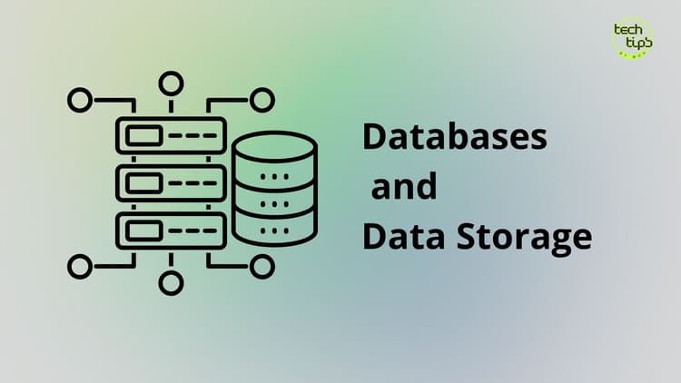 database and data storage banner image