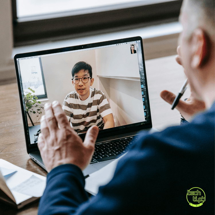 online meeting, online mentoring.