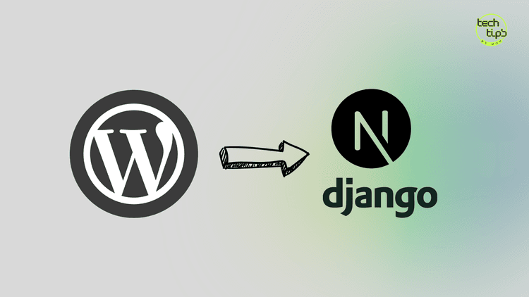 Image of migrating a WordPress Website to Next.js & Django for Performance and SEO